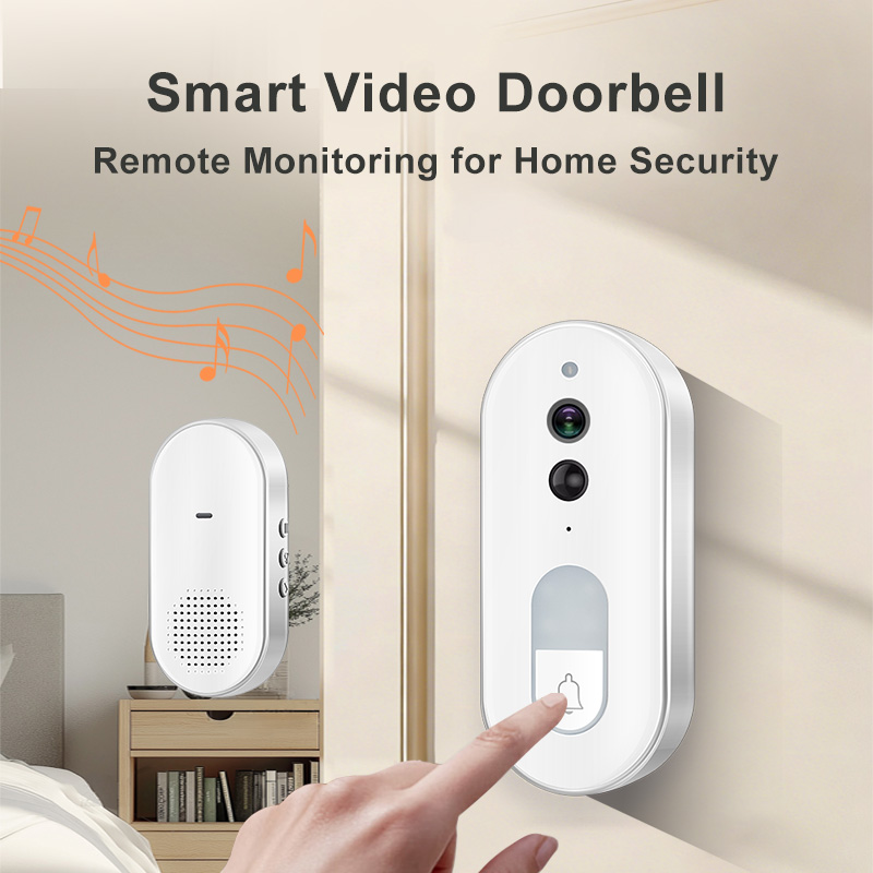 Smart Doorbell Wired - Tuya Smart Video Doorbell Wireless 1080P
