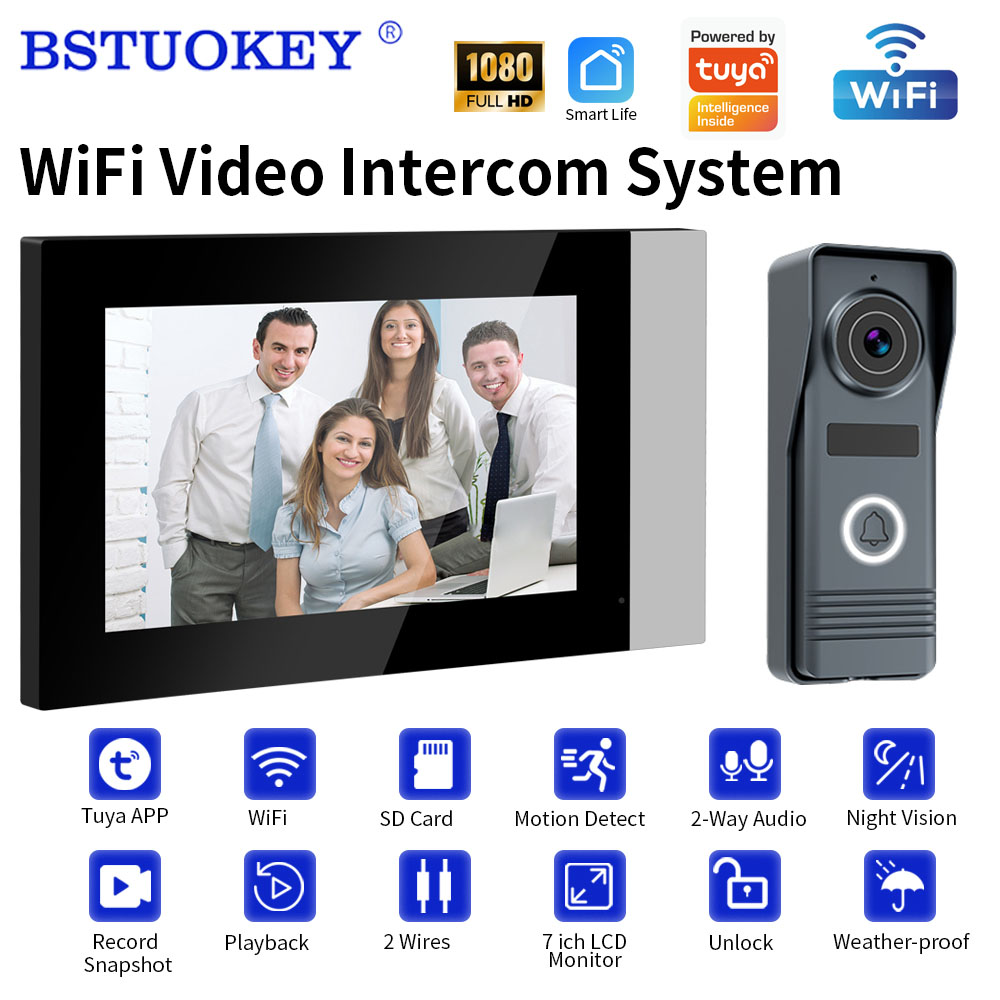 2-Wires Smart Home Wifi 1080P  - Smart Doorbell Wired reseña y precio