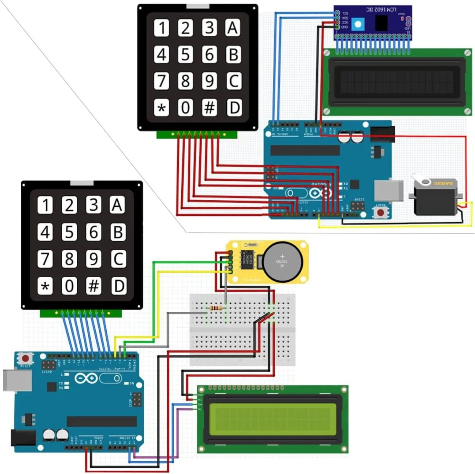 4x4 Matrix Membrane Keypad 16  - Home Automation Arduino reseña y precio