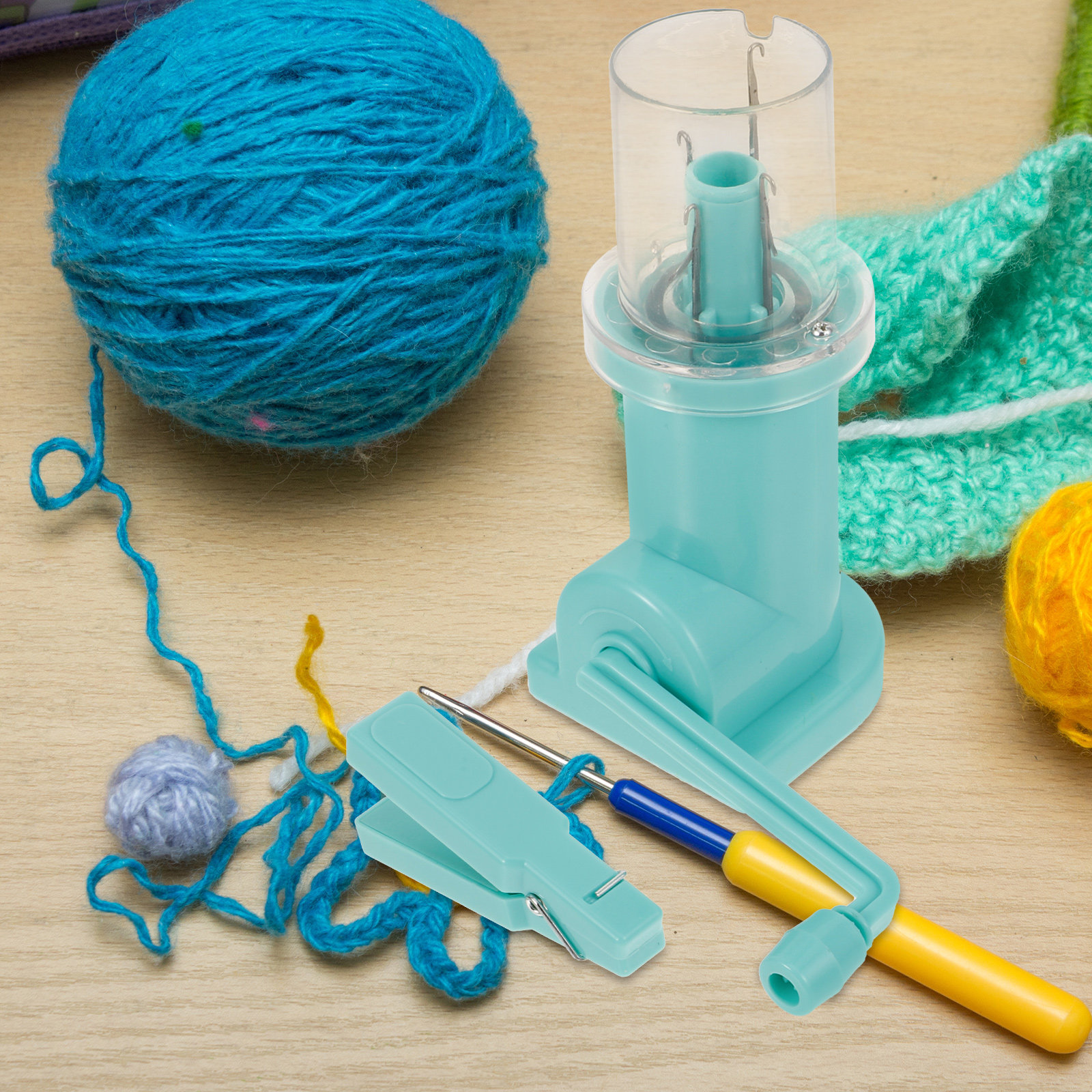 Hand Knitting Machine Spool Kn - Diy Automation reseña y precio