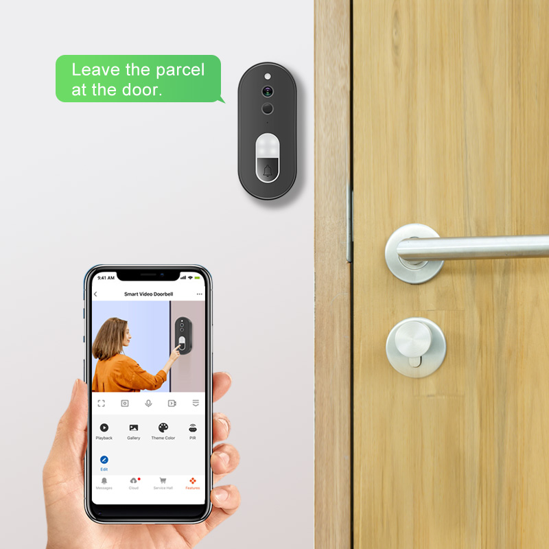 Tuya 1080P HD Wireless WiFi Vi - Smart Doorbell Wired reseña y precio