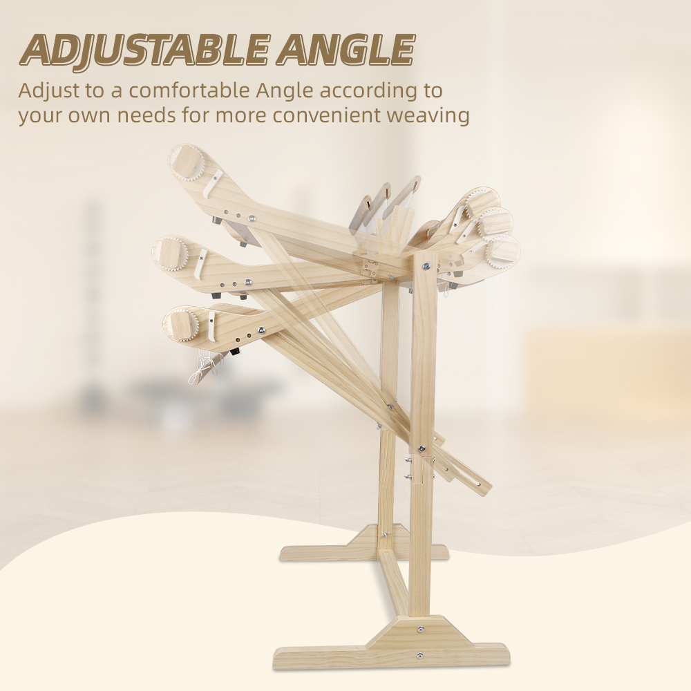 Weaving Machine Spinning Wheel - Diy Automation reseña y precio