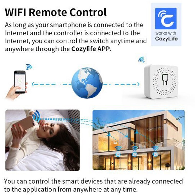 Tuya 16A Mini Wifi Smart Switc - Home Automation Diy reseña y precio