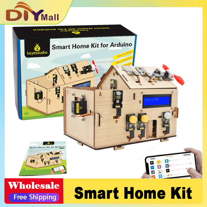 Keyestudio Smart IoT Home Kit  - Home Automation Diy reseña y precio