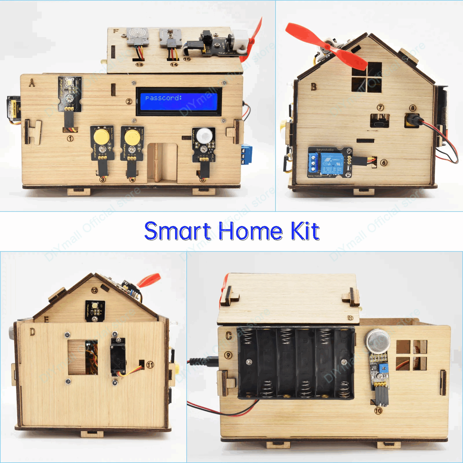 Keyestudio Smart IoT Home Kit  - Home Automation Diy reseña y precio