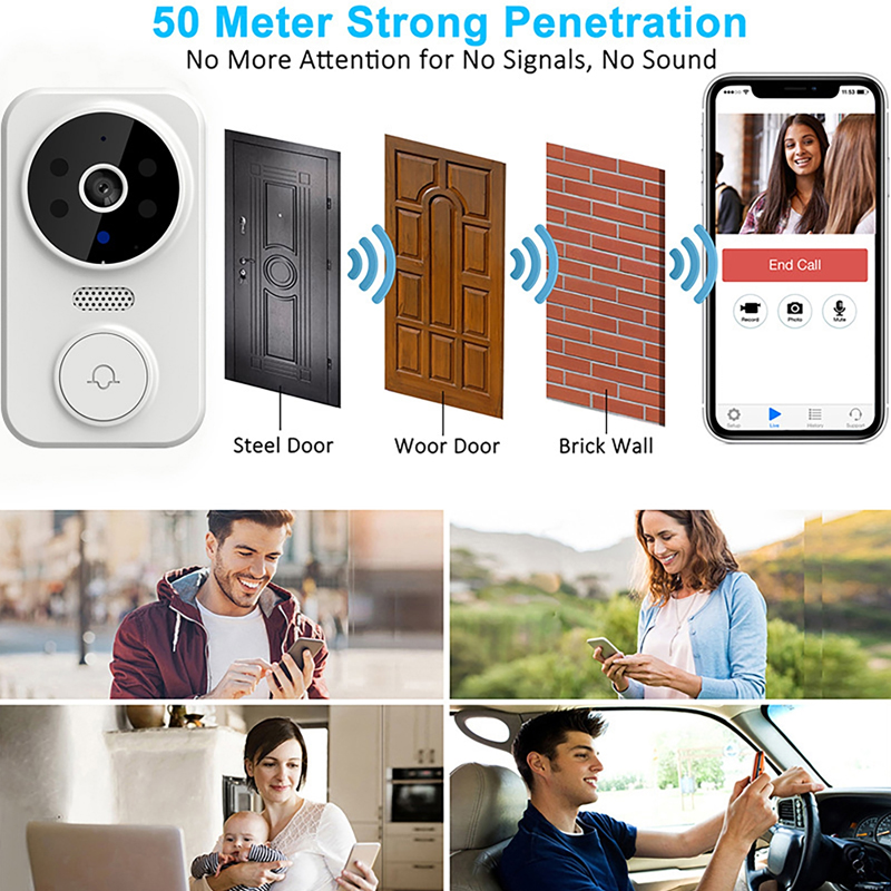 WiFi Smart Video Doorbell Came - Smart Doorbell Wired reseña y precio