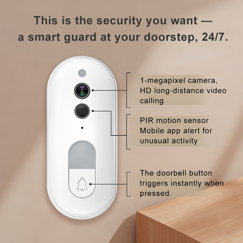 Tuya Smart Video Doorbell Wire - Smart Doorbell Wired reseña y precio