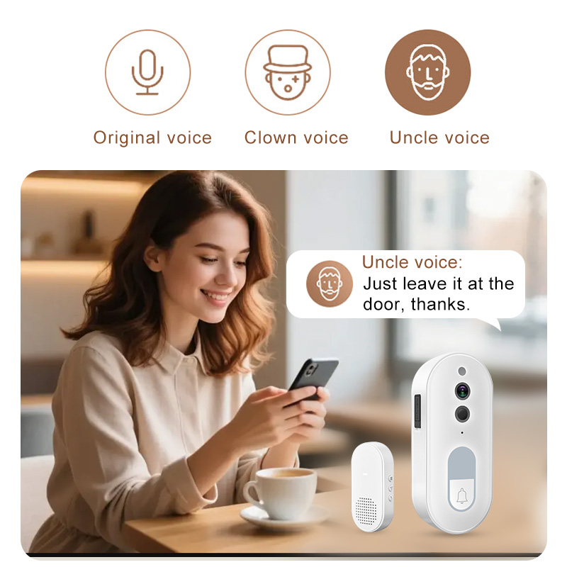 Tuya Smart Video Doorbell Wire - Smart Doorbell Wired reseña y precio