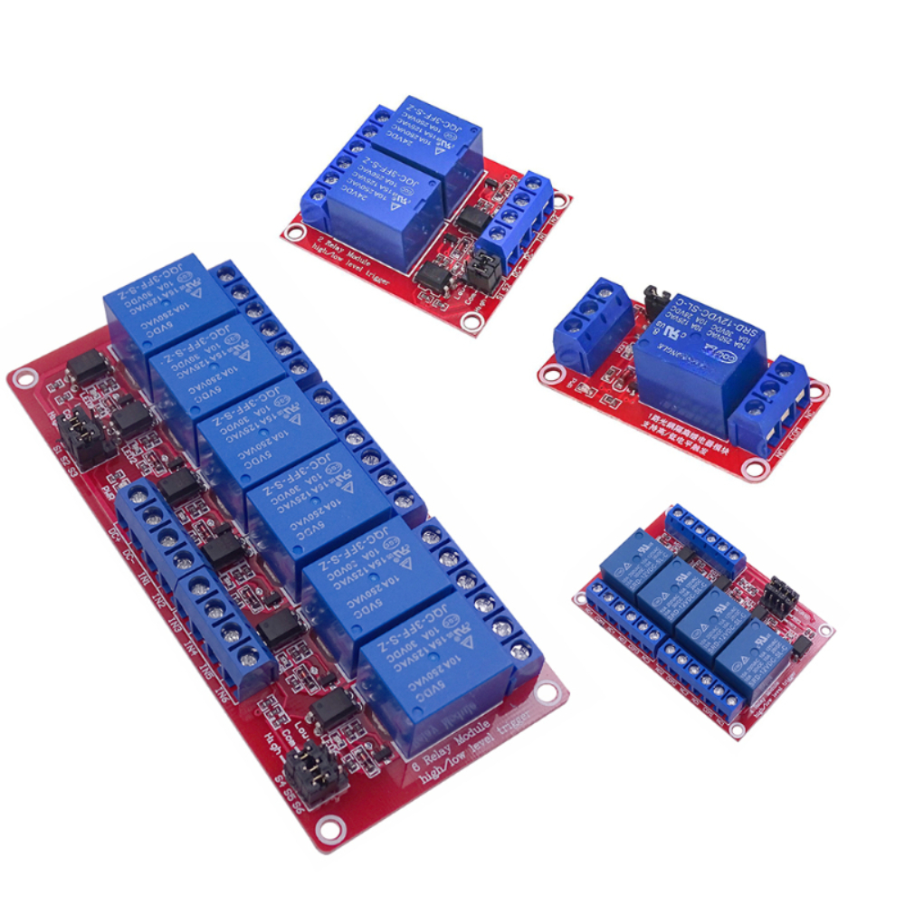 1 2 4 6 8 Channel Relay Module - Relay 8 Channel Board reseña y precio