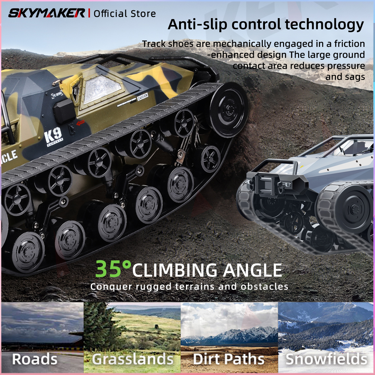 JJRC C8812 Max Tracked Tank Mo - Home Automation Tutorial reseña y precio