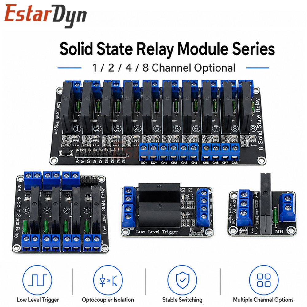 Estardyn 5V 1/2/4/8CH G3MB-202 - Home Automation Diy reseña y precio