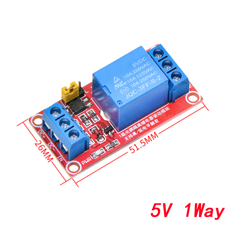 1 2 4 6 8 Channel 5V 12V 24V R - Relay 8 Channel Board reseña y precio