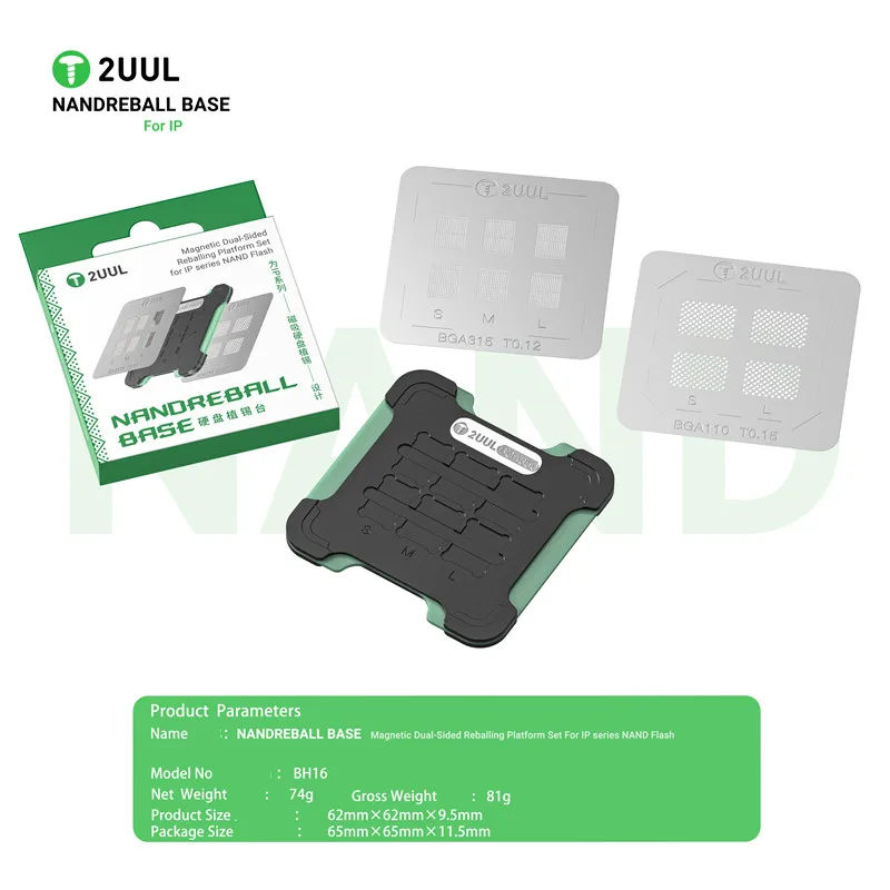 2UUL BH16 NANDREBALL BASE Magn - Tasmota Flash Tool reseña y precio