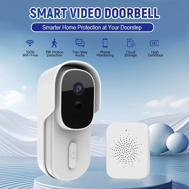 Wide View Tuya Smart Life APP  - Smart Doorbell Wired reseña y precio