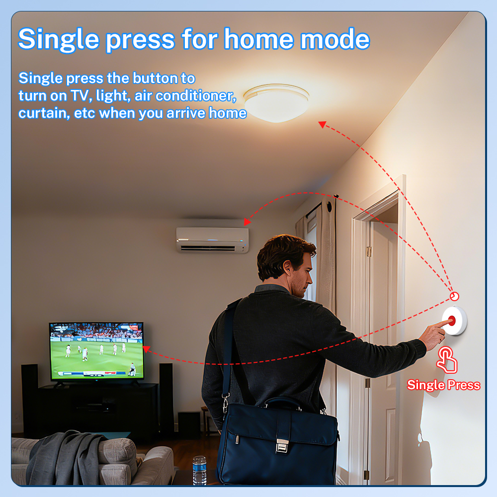 Tuya ZigBee Smart Button IP65  - Diy Automation reseña y precio