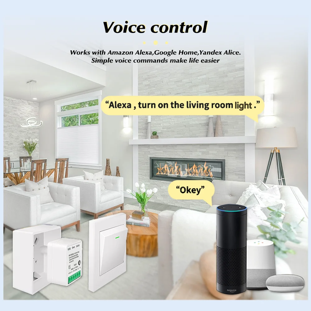 For Tuya Mini Smart WiFi Switc - Diy Automation reseña y precio