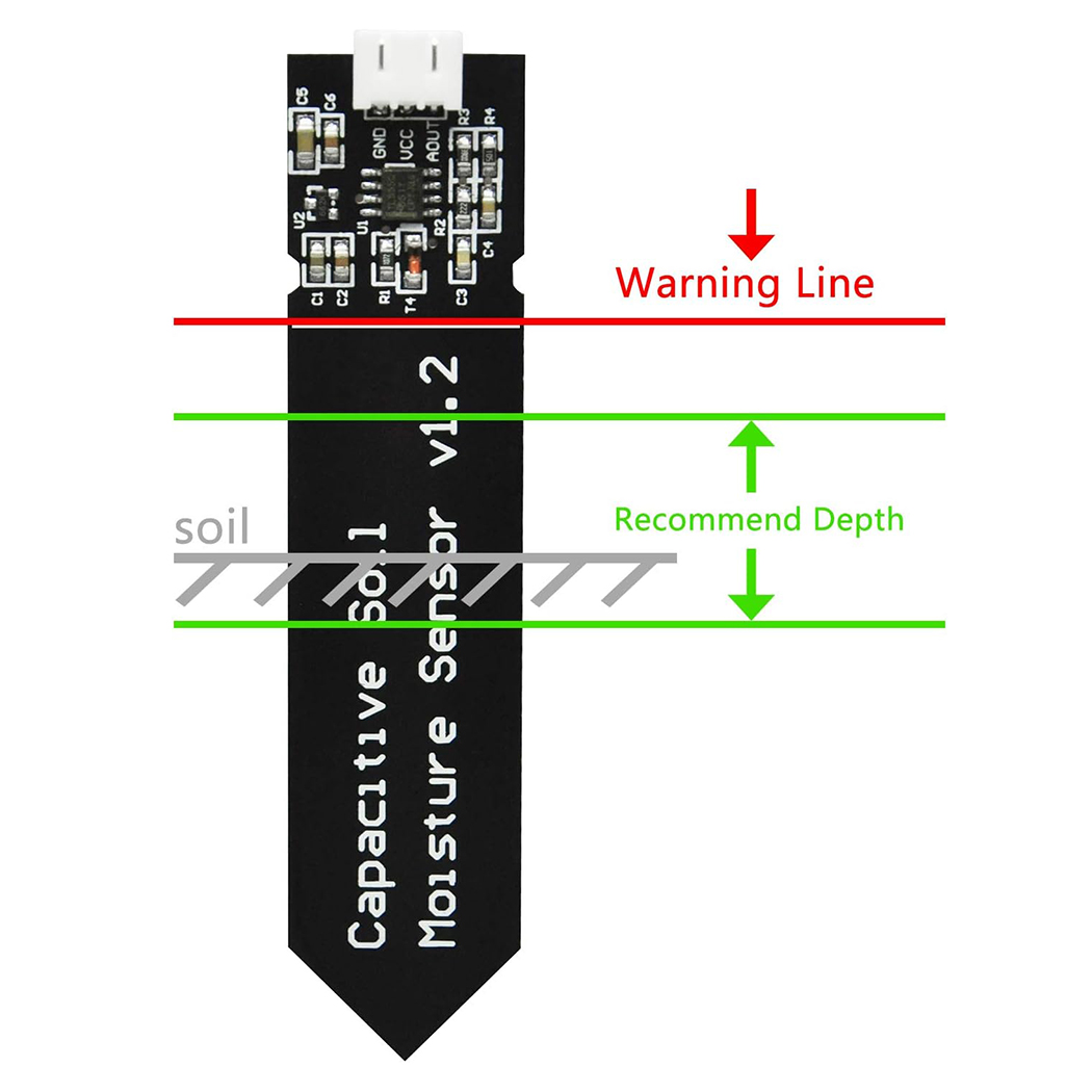 Capacitive Soil Moisture Senso - Home Automation Arduino reseña y precio