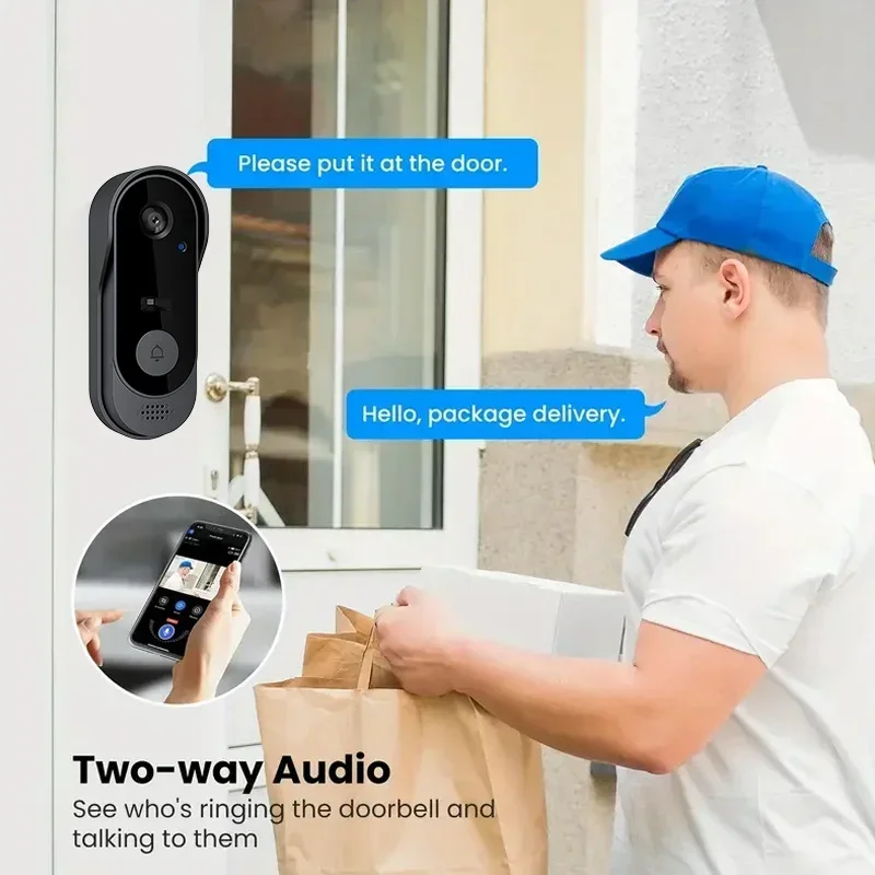 Video HD Wireless Waterproof D - Smart Doorbell Wired reseña y precio