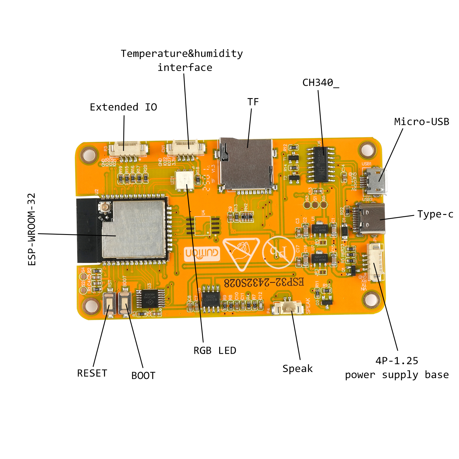 RCmall 2.8'' ESP32 LCD Display - Home Automation Arduino reseña y precio