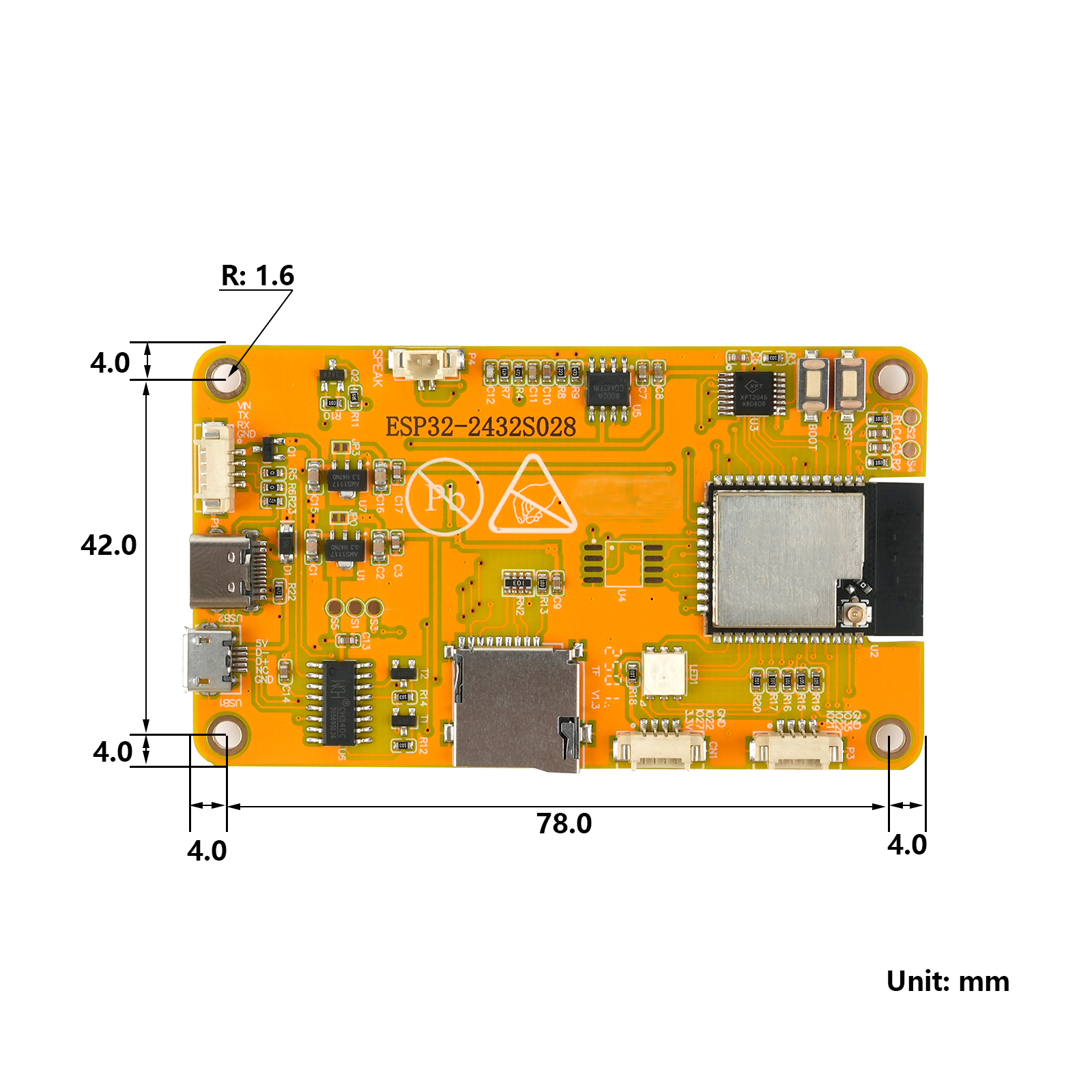 RCmall 2.8'' ESP32 LCD Display - Home Automation Arduino reseña y precio