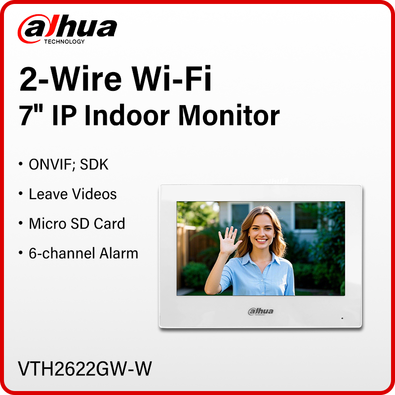 Dahua 2-Wire WiFi Indoor Monit - Smart Doorbell Wired reseña y precio