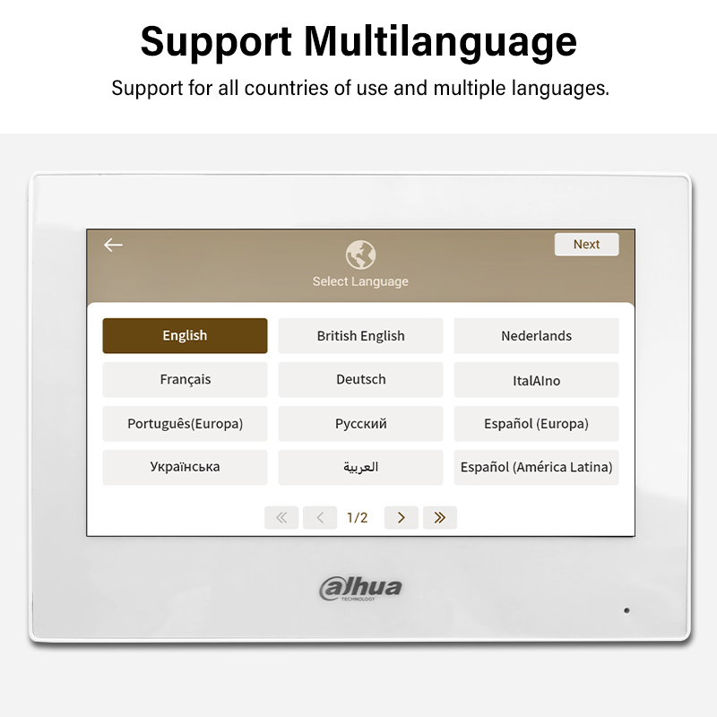 Dahua 2-Wire WiFi Indoor Monit - Smart Doorbell Wired reseña y precio