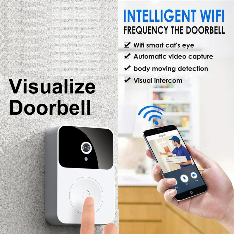 HD WiFi Smart Video Doorbell L - Smart Doorbell Wired reseña y precio