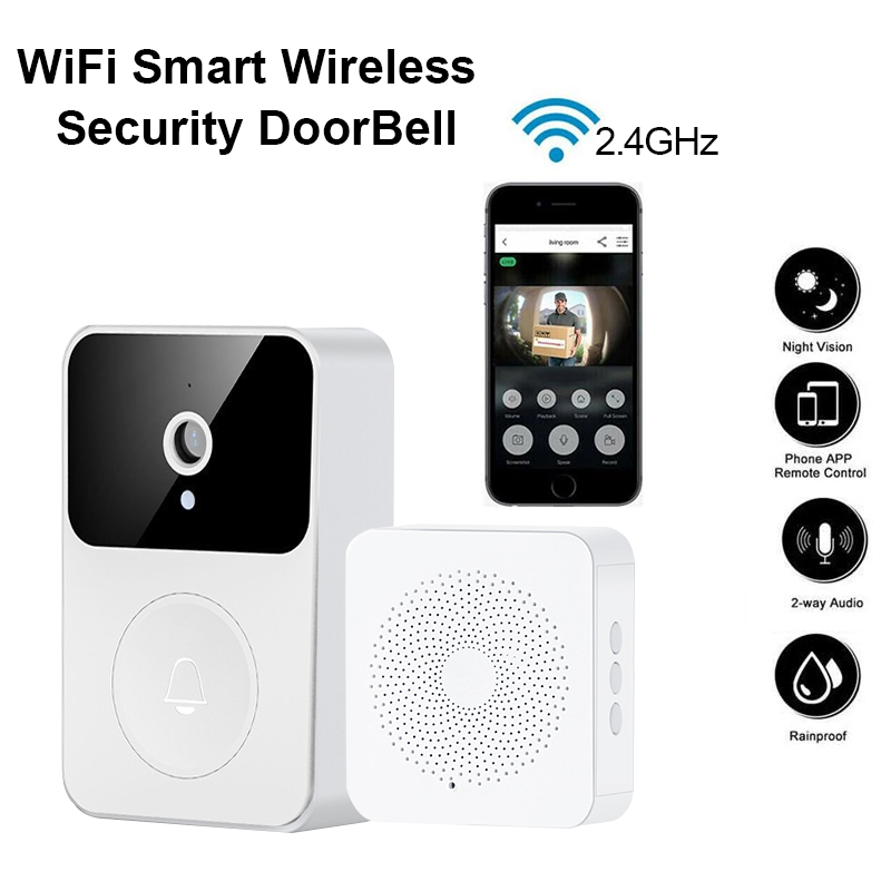 HD WiFi Smart Video Doorbell L - Smart Doorbell Wired reseña y precio
