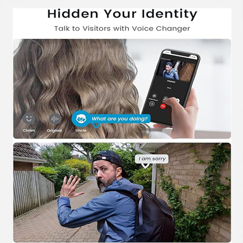 ieGeek 2K Doorbell Camera Wire - Smart Doorbell Wired reseña y precio
