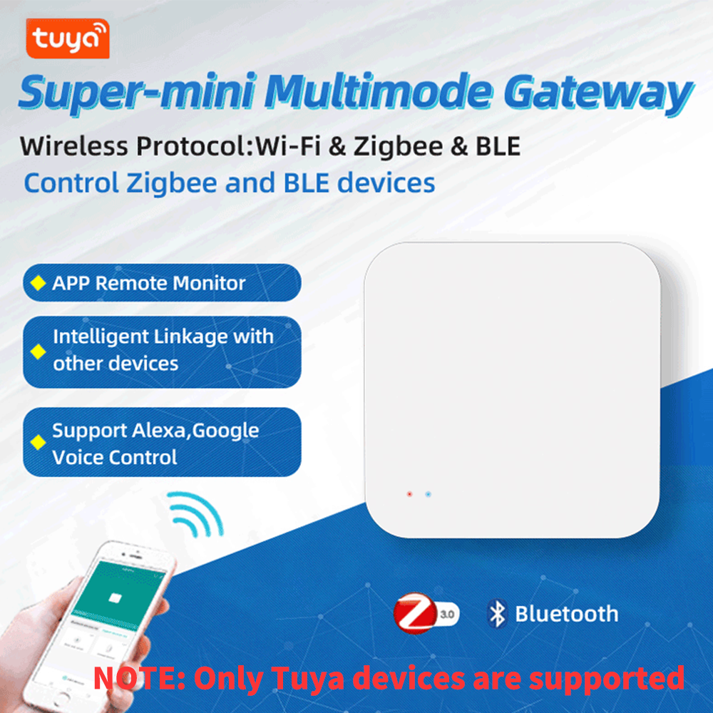 Tuya Zigbee Wireless Hub Gatew - Home Automation Tutorial reseña y precio
