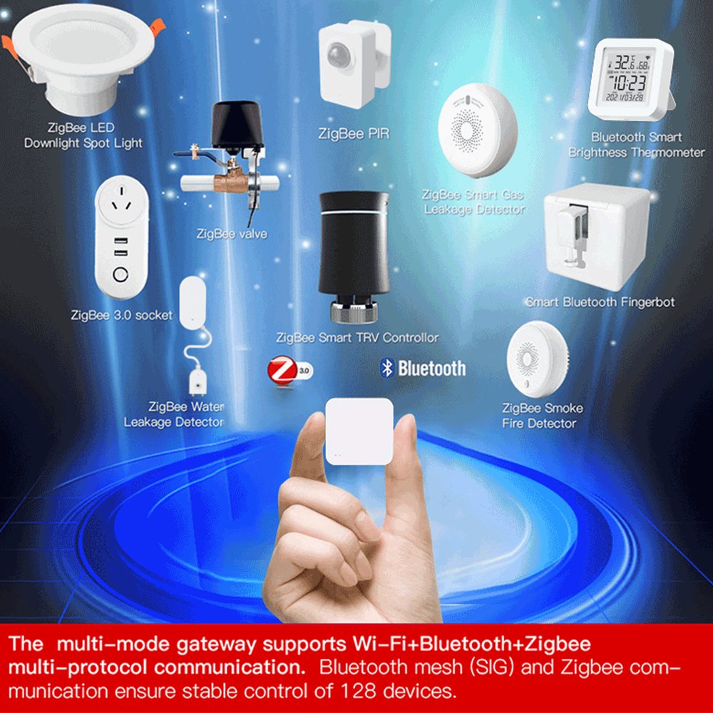 Tuya Zigbee Wireless Hub Gatew - Home Automation Tutorial reseña y precio