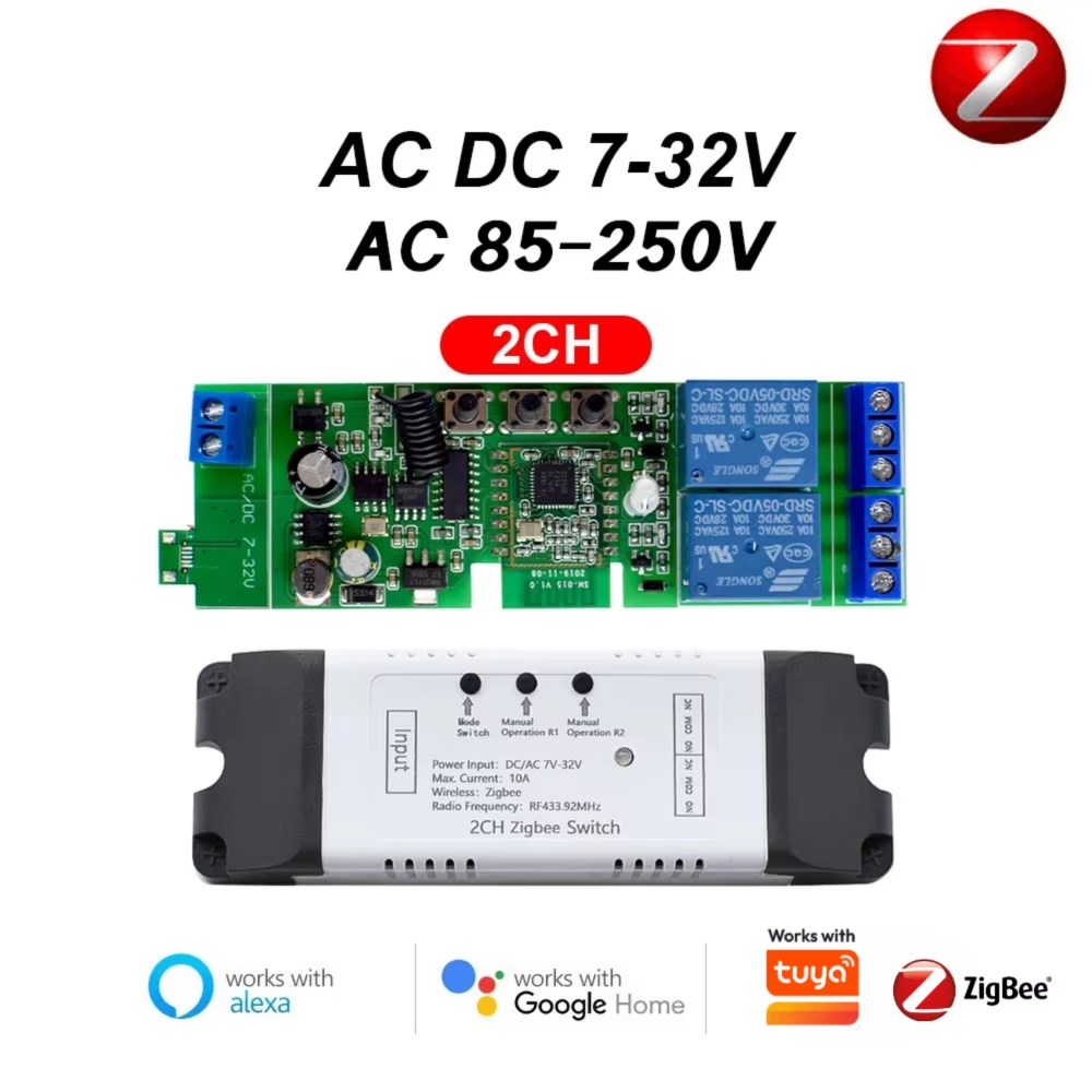 1CH 2CH 4CH 7V 12V 24V 220V Zi - Home Automation Diy reseña y precio