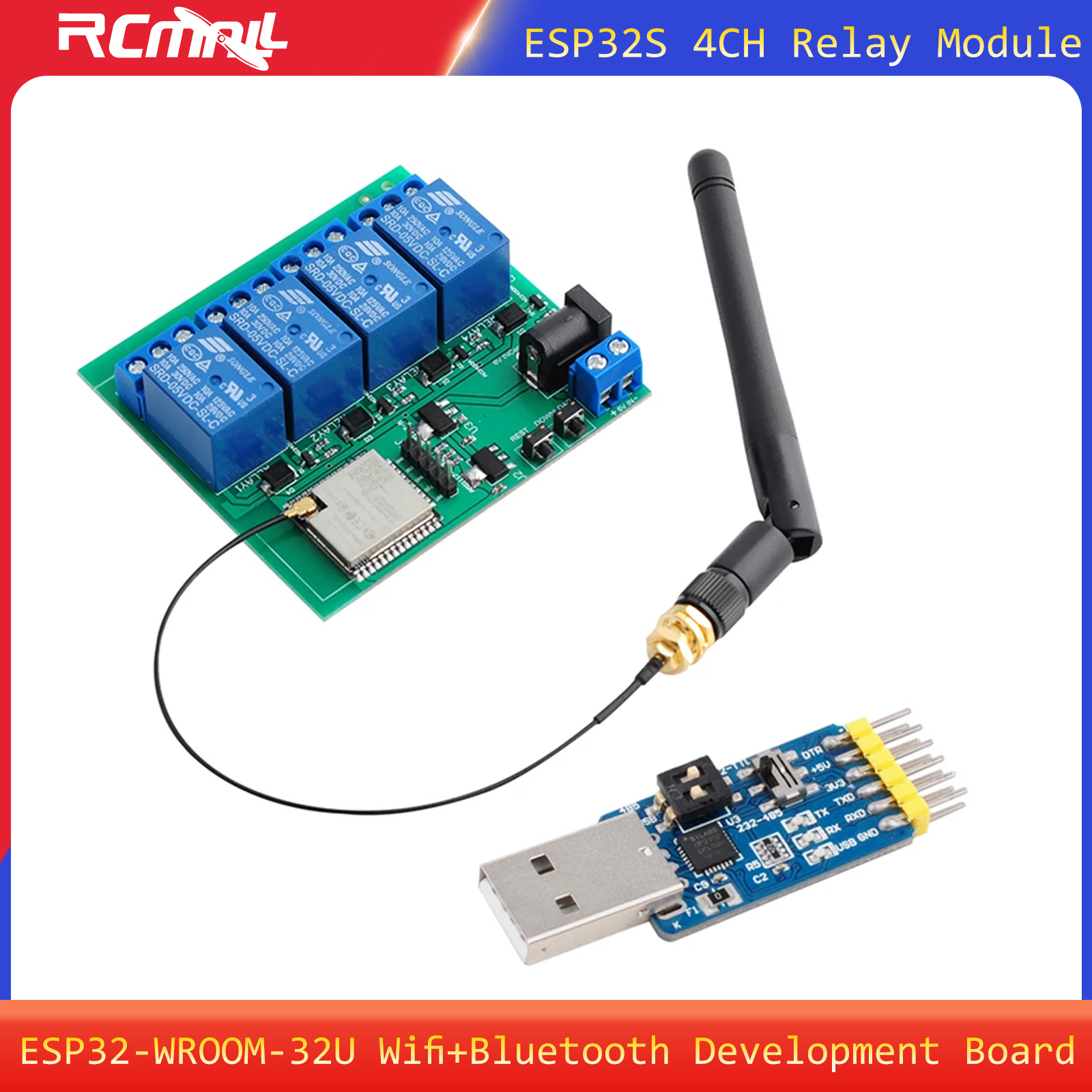 ESP32S 4CH Relay Module ESP32  - Home Automation Arduino reseña y precio