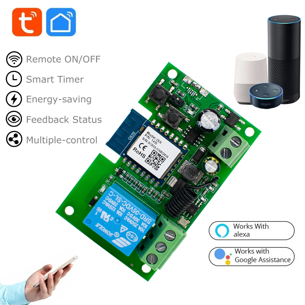 1CH Tuya Smart Remote Control  - Home Automation Diy reseña y precio