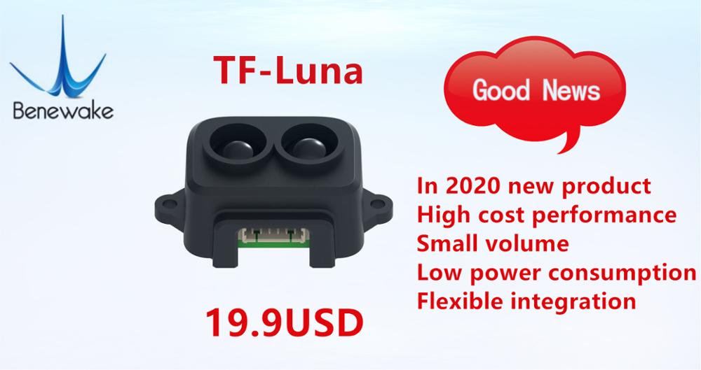 Benewake TF-Luna LiDAR sensor  - Home Automation Arduino reseña y precio