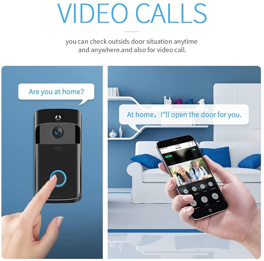 Video Doorbell Camera HD WiFi  - Smart Doorbell Wired reseña y precio