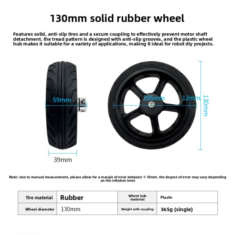 Smart Car Solid Rubber Wheel,  - Diy Automation reseña y precio