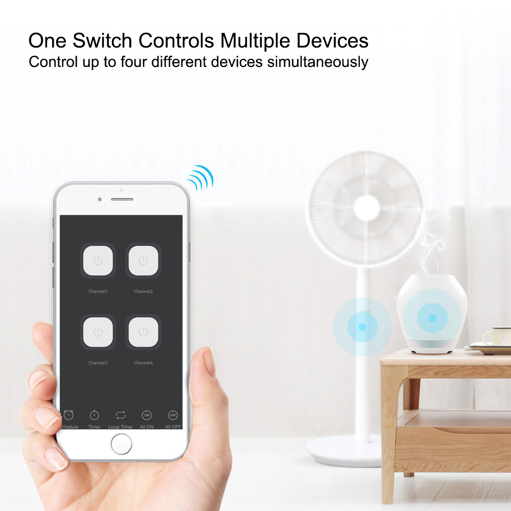 4CH Wifi / Zigbee Smart Relay  - Home Automation Diy reseña y precio