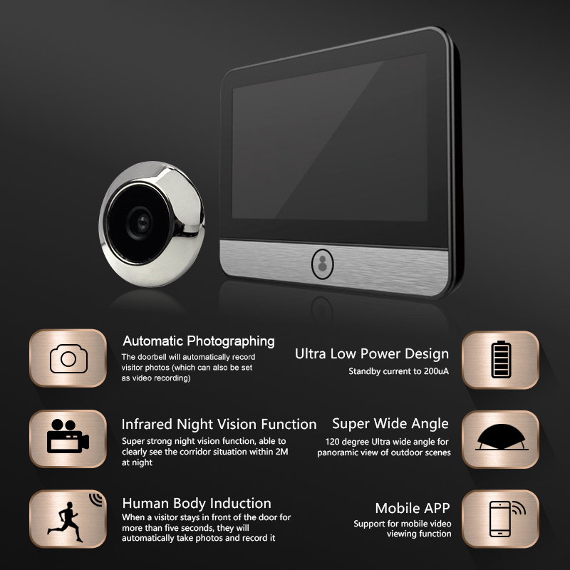 Smart tuya APP security protec - Smart Doorbell Wired reseña y precio