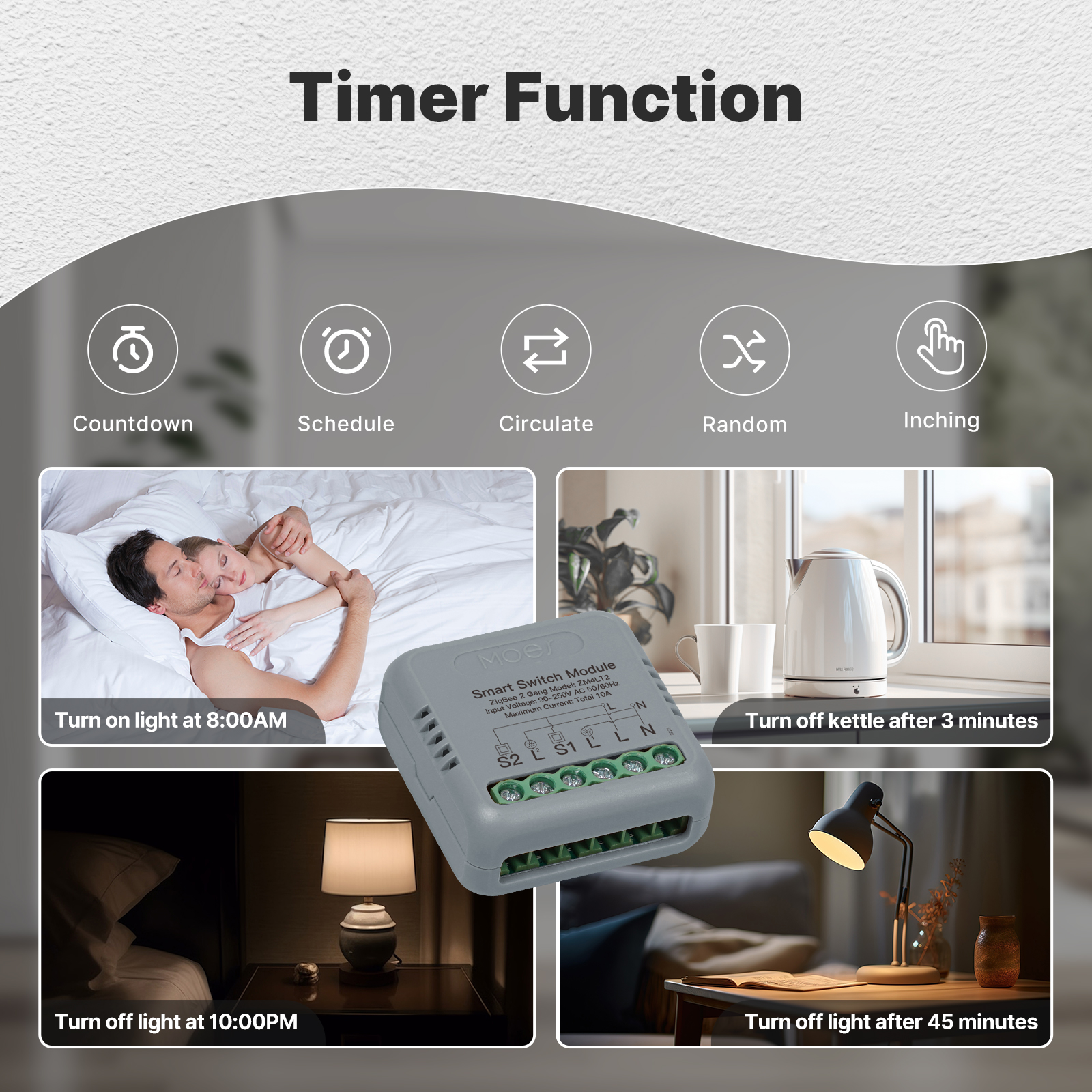 MOES Tuya WiFi Zigbee Mini DIY - Home Automation Diy reseña y precio