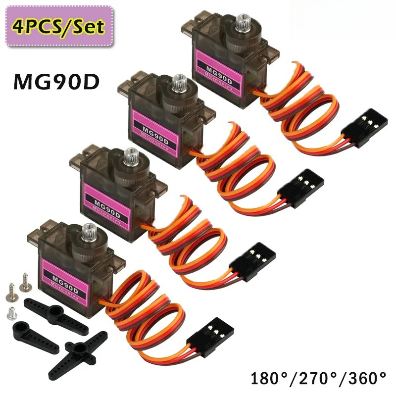 4CPS/Set 9g MG90D Micro Digita - Diy Automation reseña y precio
