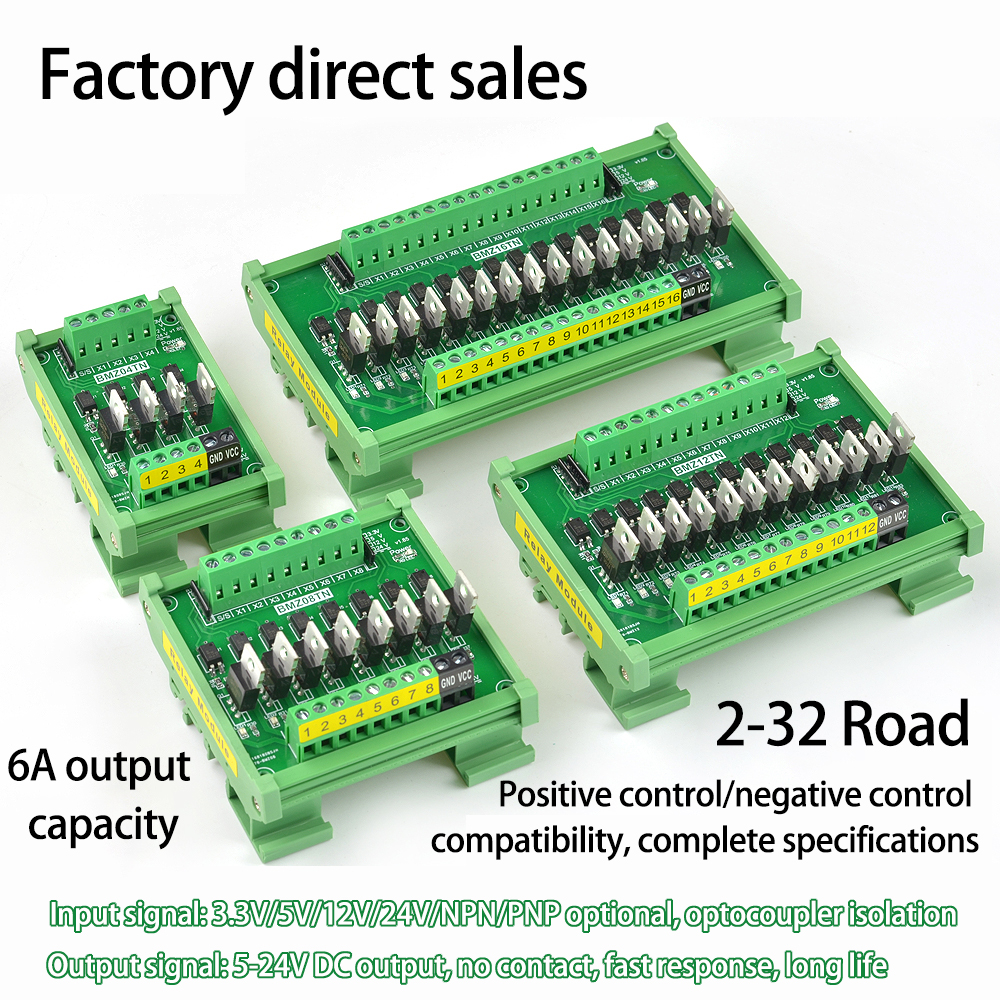 DC12/24V/5V 4/8 Channel IO Car - Relay 8 Channel Board reseña y precio