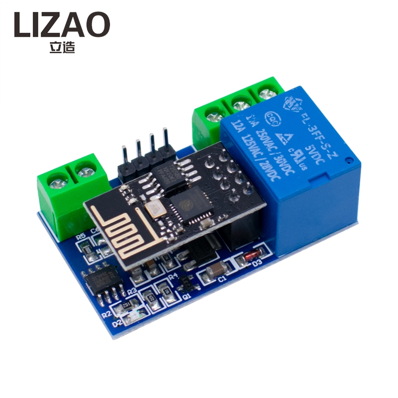 LIZAO ESP8266 5V WiFi IoT Rela - Diy Automation Projects reseña y precio