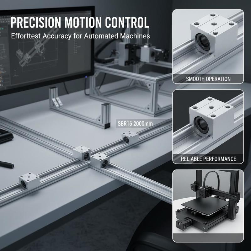 Linear Sliding Track Set 2000m - Diy Automation reseña y precio
