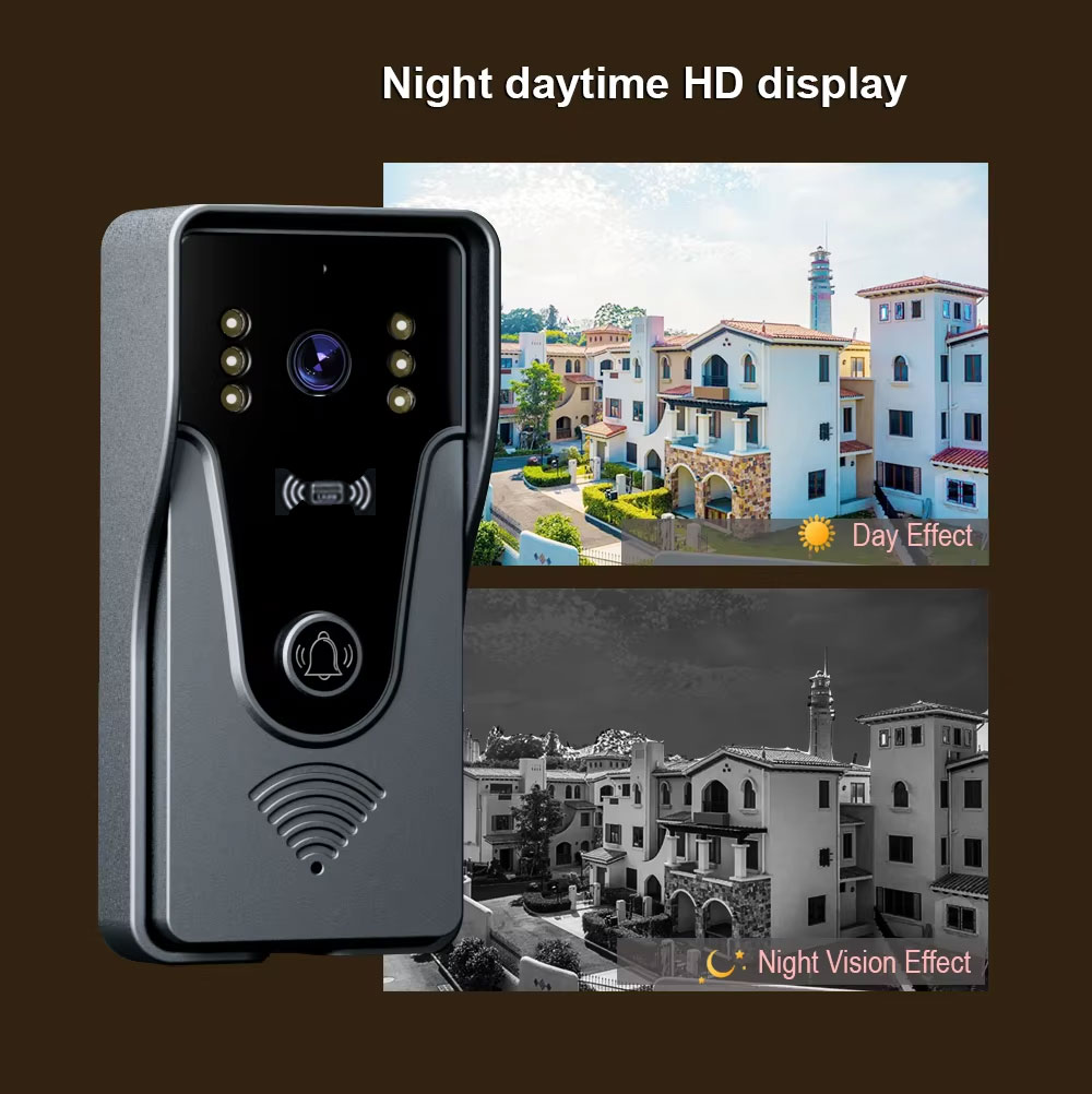 Tuya 1080P 7 Inch Color Touch  - Smart Doorbell Wired reseña y precio