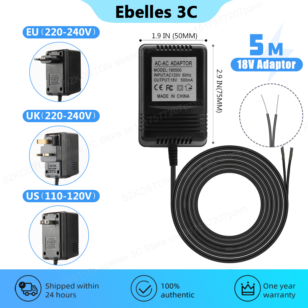 18V AC Transformer Charger for - Smart Doorbell Wired reseña y precio