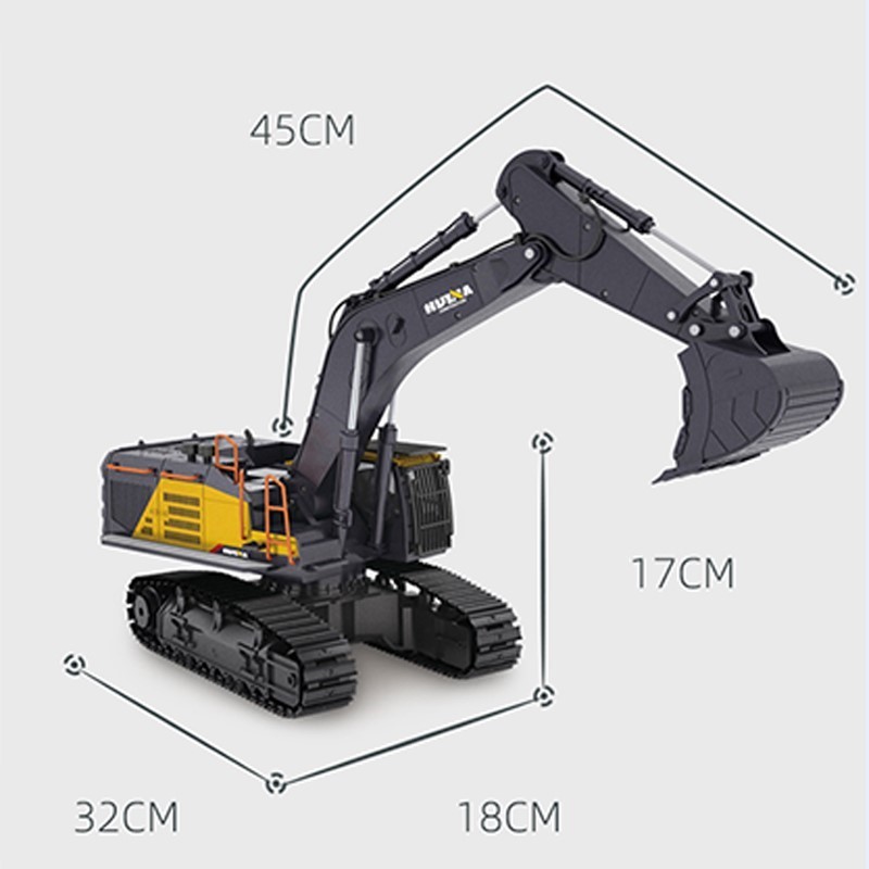 HUINA 1/14 1592 RTR Tracked RC - Home Automation Tutorial reseña y precio
