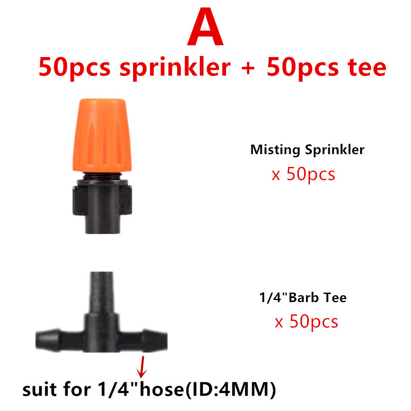 50pcs Garden Sprinkler Device  - Diy Automation reseña y precio