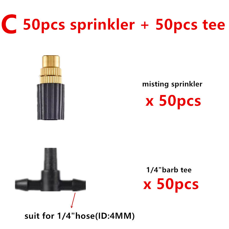 50pcs Garden Sprinkler Device  - Diy Automation reseña y precio
